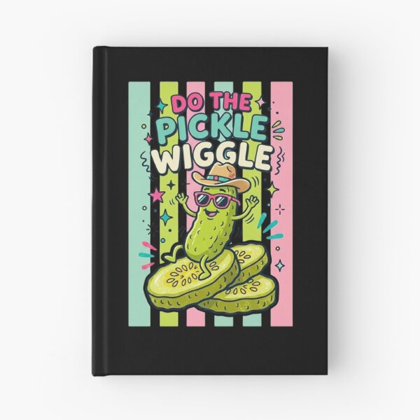 Item preview, Do The Pickle Wiggle Funny Retro Dancing Pickle designed and sold by dudelinart.