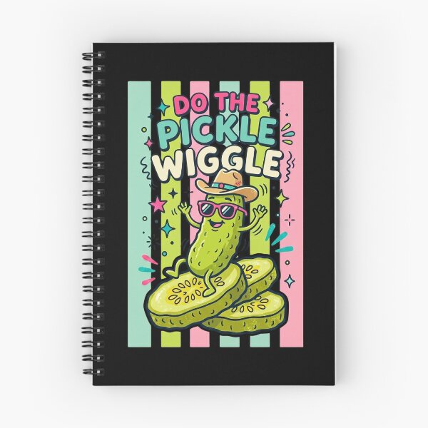 Item preview, Do The Pickle Wiggle Funny Retro Dancing Pickle designed and sold by dudelinart.