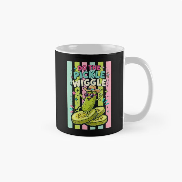 Item preview, Do The Pickle Wiggle Funny Retro Dancing Pickle designed and sold by dudelinart.
