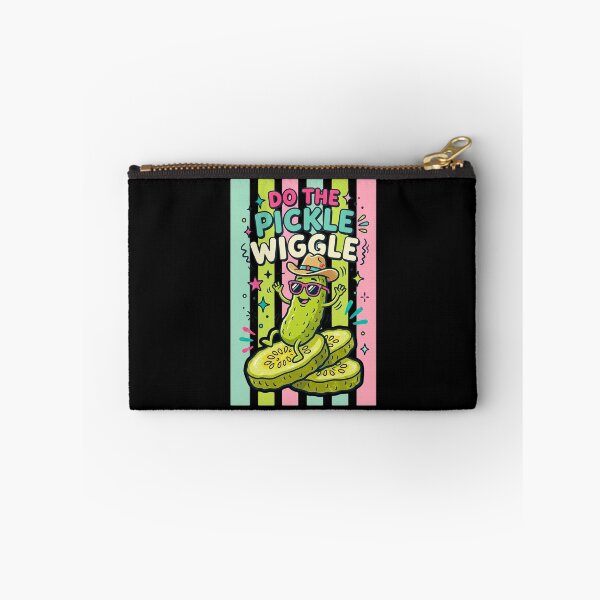 Item preview, Do The Pickle Wiggle Funny Retro Dancing Pickle designed and sold by dudelinart.