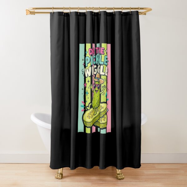 Item preview, Do The Pickle Wiggle Funny Retro Dancing Pickle designed and sold by dudelinart.