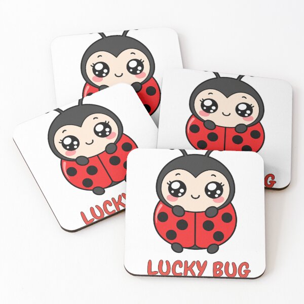 Item preview, Lucky Bug Cute Kawaii Ladybug Lucky Charm designed and sold by BoosterShop.