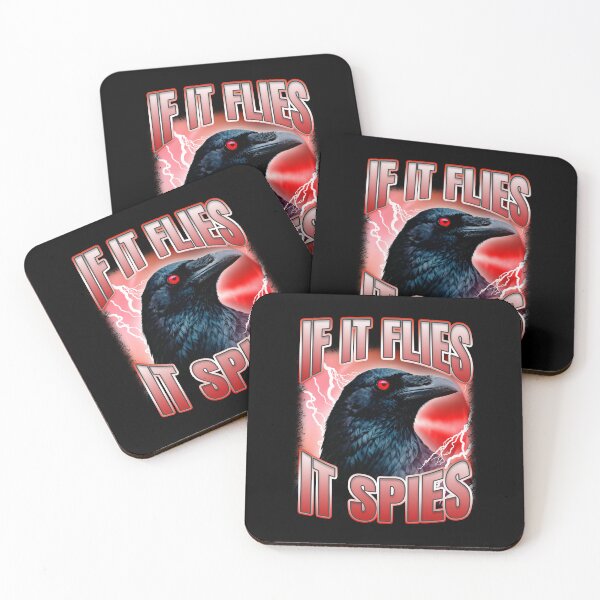 Item preview, If I Flies It Spies Crow Mode designed and sold by bngfx.