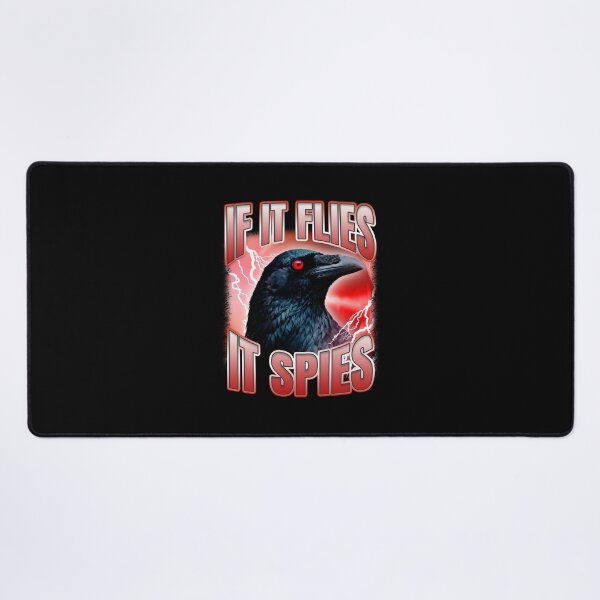 Item preview, If I Flies It Spies Crow Mode designed and sold by bngfx.