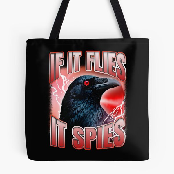 Item preview, If I Flies It Spies Crow Mode designed and sold by bngfx.