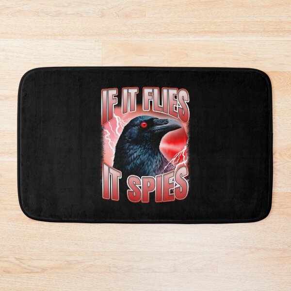 Item preview, If I Flies It Spies Crow Mode designed and sold by bngfx.