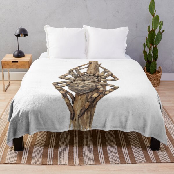 Item preview, Huntsman Spider on a Branch — Watercolour designed and sold by Jaruart.