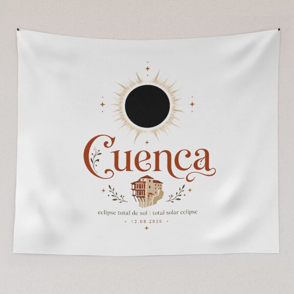 Item preview, Total Solar Eclipse 2026 Cuenca Spain designed and sold by Beyond Destinations.