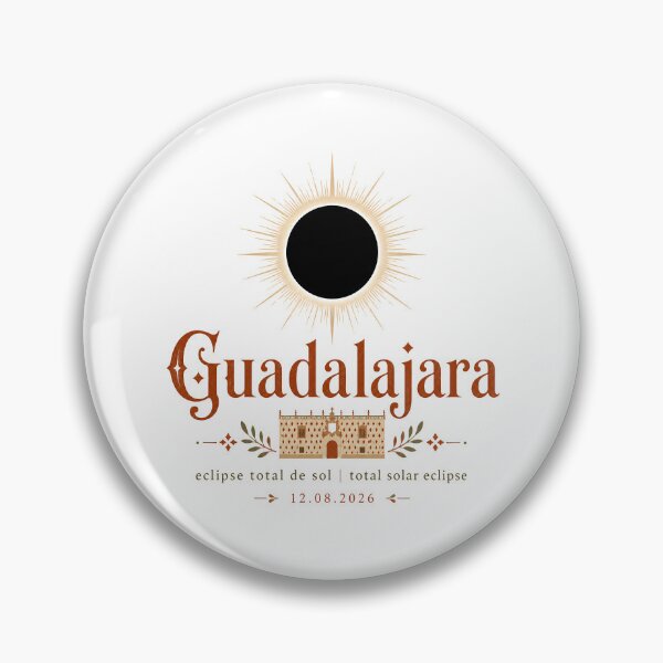 Item preview, Total Solar Eclipse 2026 Guadalajara Spain designed and sold by Beyond Destinations.