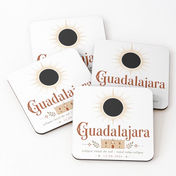 Item preview, Total Solar Eclipse 2026 Guadalajara Spain designed and sold by Beyond Destinations.