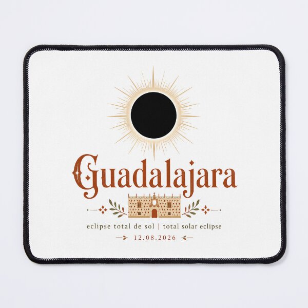 Item preview, Total Solar Eclipse 2026 Guadalajara Spain designed and sold by Beyond Destinations.