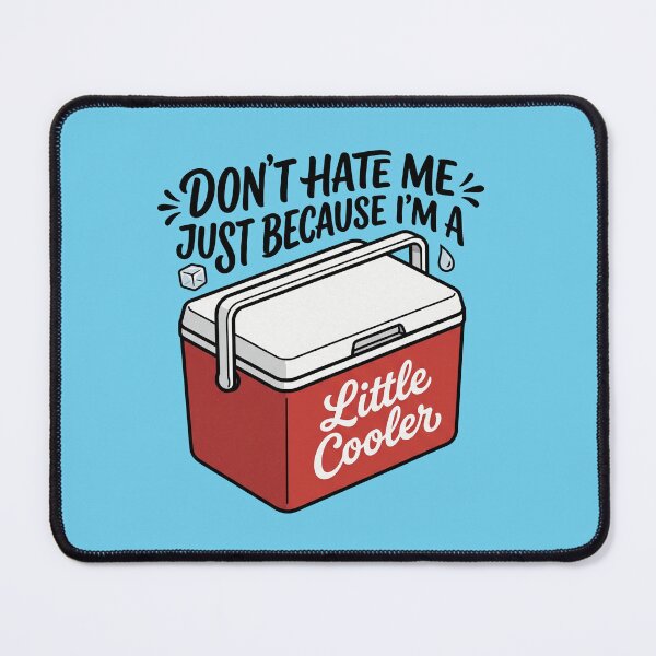 Item preview, A Little Cooler Funny Retro Ice Box Summer Pun designed and sold by AdyKurniawan.