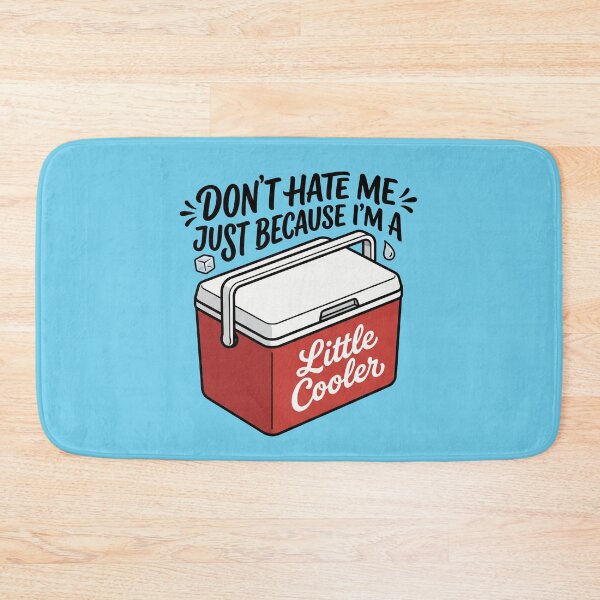 Item preview, A Little Cooler Funny Retro Ice Box Summer Pun designed and sold by AdyKurniawan.