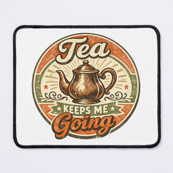 Item preview, Tea Keeps Me Going Vintage Teapot Aesthetic designed and sold by AleksKos.