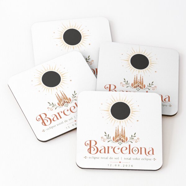 Item preview, Total Solar Eclipse 2026 Barcelona Spain designed and sold by Beyond Destinations.