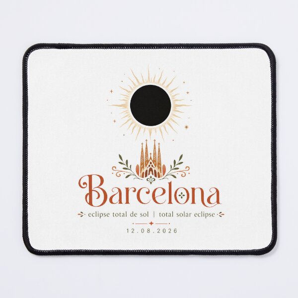 Item preview, Total Solar Eclipse 2026 Barcelona Spain designed and sold by Beyond Destinations.