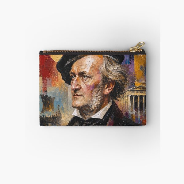 Item preview, Richard Wagner, German composer and conductor painting. designed and sold by GalleryKauffeld.