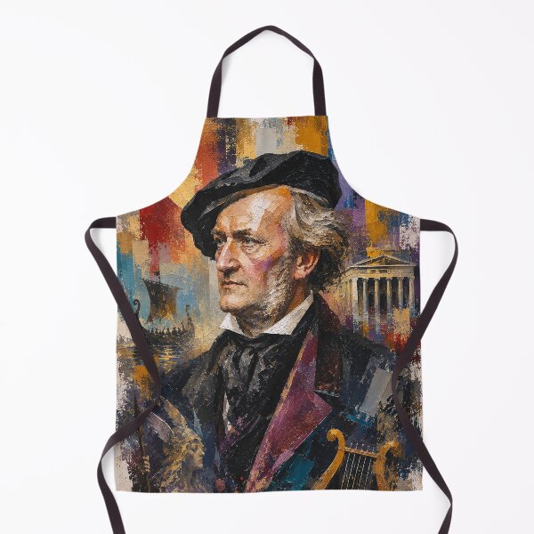 Item preview, Richard Wagner, German composer and conductor painting. designed and sold by GalleryKauffeld.