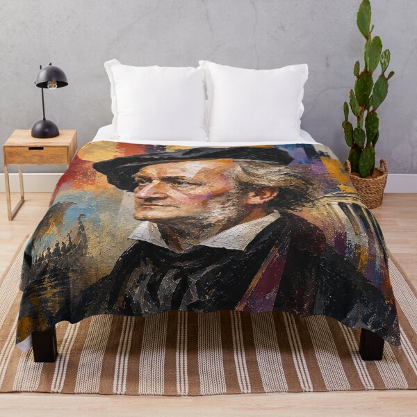 Item preview, Richard Wagner, German composer and conductor painting. designed and sold by GalleryKauffeld.