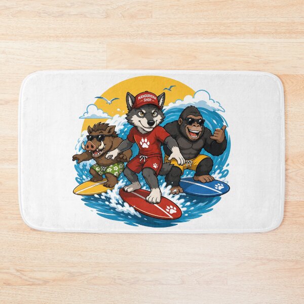 Item preview, Surfing Crew: Wild Summer Vibes designed and sold by Mangurrian Shop.