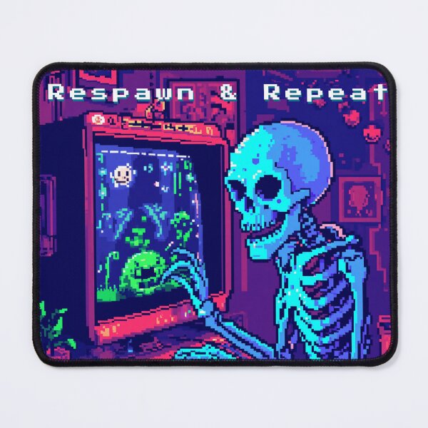 Item preview, Respawn and Repeat - Cute Pun | TeeHee Puns Funny Design designed and sold by TeeHee Puns.