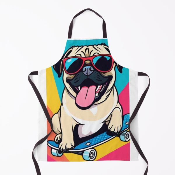 Item preview, Illustration - Dog on Skate, Dynamic Cartoon Style designed and sold by AnimeShin.
