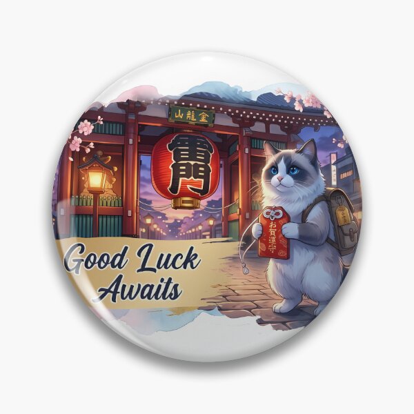 Artikelvorschau, Asakusa Ragdoll Good Luck Awaits Grafik-Tragetasche entworfen und verkauft von MossyAndPearl.