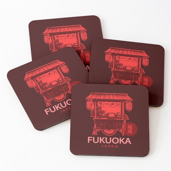Item preview, Fukuoka Yatai Ramen Food Cart Vintage Art designed and sold by LinaValearte.