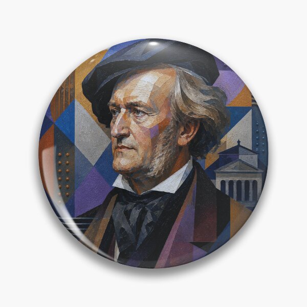 Item preview, Richard Wagner, German composer and conductor painting. designed and sold by GalleryKauffeld.