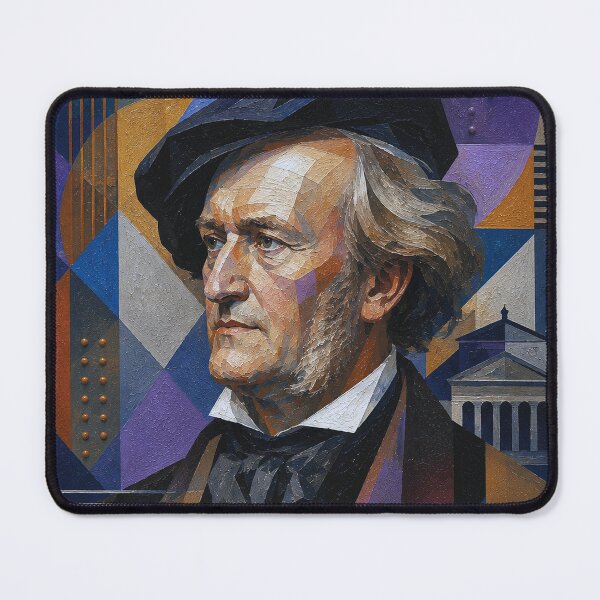 Item preview, Richard Wagner, German composer and conductor painting. designed and sold by GalleryKauffeld.