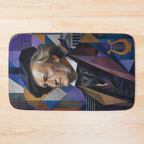 Item preview, Richard Wagner, German composer and conductor painting. designed and sold by GalleryKauffeld.
