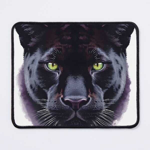 Item preview, Majestic Black Panther Watercolor Painting designed and sold by RawNaturePrints.