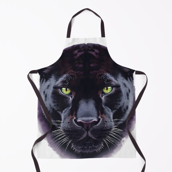 Item preview, Majestic Black Panther Watercolor Painting designed and sold by RawNaturePrints.