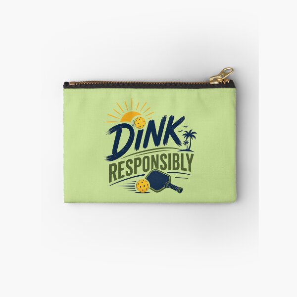 Item preview, Dink Responsibly Pickleball Design,  Funny Summer Pickleball Player Art designed and sold by Right-UR.