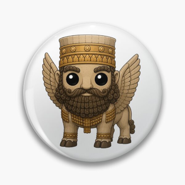 Item preview, Lamassu Mythology Mascot Design designed and sold by The Dark Files.