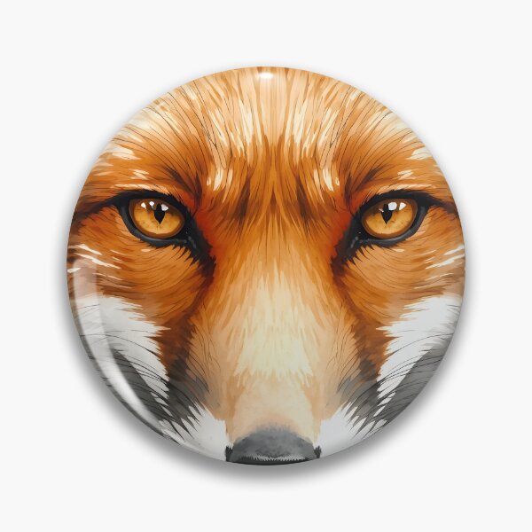 Item preview, Majestic Red Fox Watercolor Painting designed and sold by RawNaturePrints.