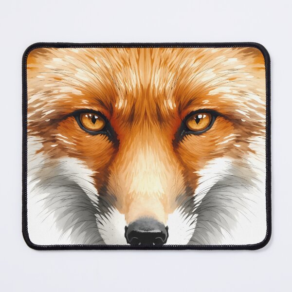 Item preview, Majestic Red Fox Watercolor Painting designed and sold by RawNaturePrints.