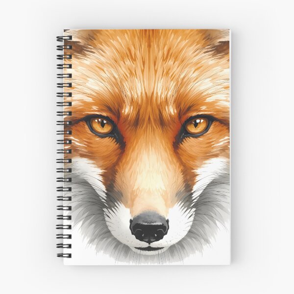 Item preview, Majestic Red Fox Watercolor Painting designed and sold by RawNaturePrints.