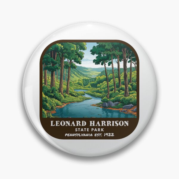 Item preview, Leonard Harrison State Park (Pennsylvania) designed and sold by RabbitK.
