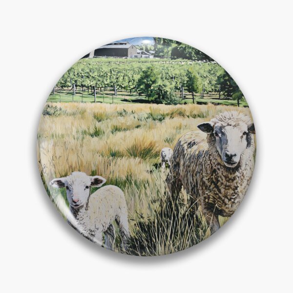Item preview, New Zealand Sheep in the vinyard  designed and sold by aisavvymums.