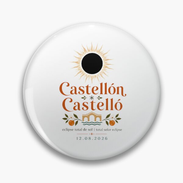 Item preview, Total Solar Eclipse 2026 Castellon Spain designed and sold by Beyond Destinations.