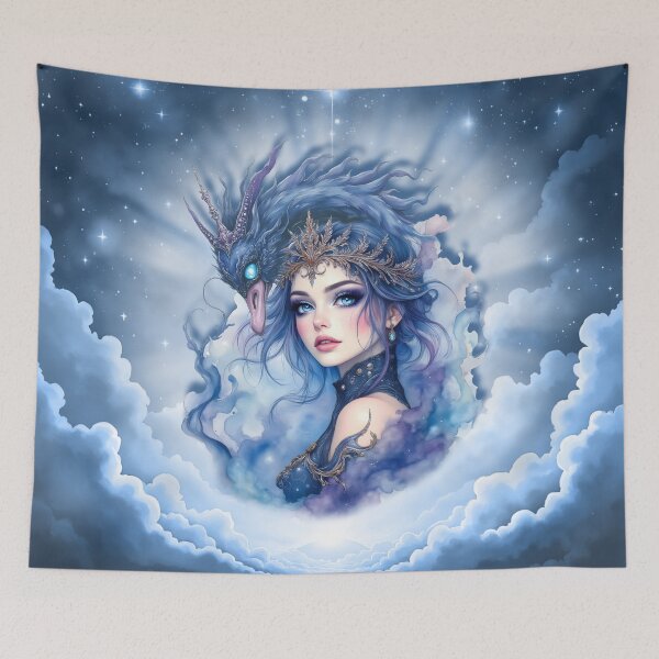 Item preview, Celestial Swan Queen | Guardian of the Moonlit Skies designed and sold by nicky2342.