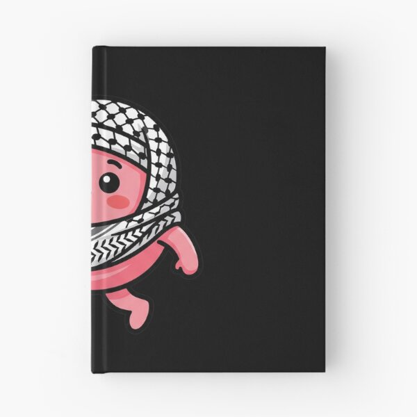 Item preview, Kawaii Keffiyeh Character Holding Palestine Flag Solidarity Mascot designed and sold by AdyKurniawan.