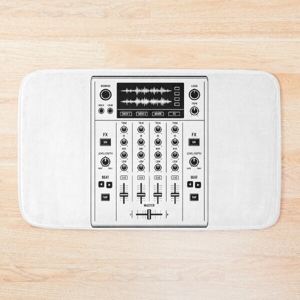 Item preview, dj mixer designed and sold by Looplk.
