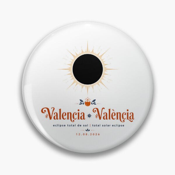 Item preview, Total Solar Eclipse 2026 Valencia Spain designed and sold by Beyond Destinations.