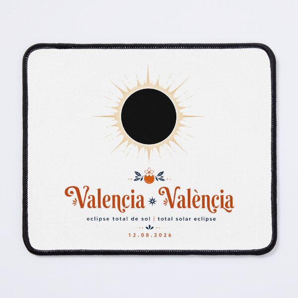 Item preview, Total Solar Eclipse 2026 Valencia Spain designed and sold by Beyond Destinations.