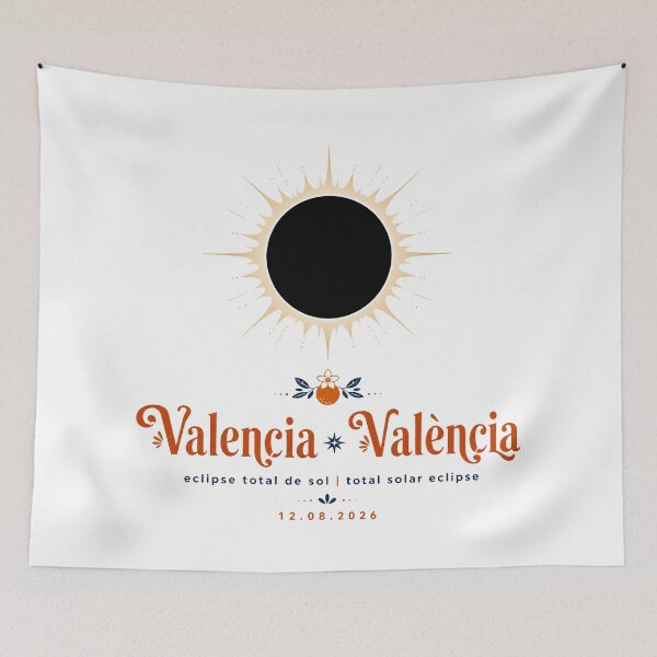 Item preview, Total Solar Eclipse 2026 Valencia Spain designed and sold by Beyond Destinations.