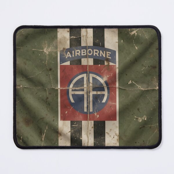 Item preview, US 82nd Airborne on D-Day Stripes designed and sold by rgrayling.