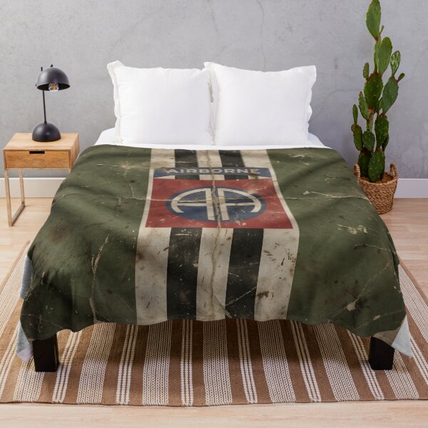 Item preview, US 82nd Airborne on D-Day Stripes designed and sold by rgrayling.