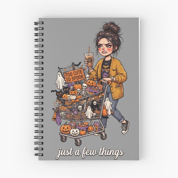 Item preview, Just A Few Things Funny Halloween Shopping Cart Spooky Season Haul designed and sold by CF_VintageDesign.